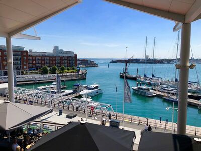 View of Gunwharf Quays